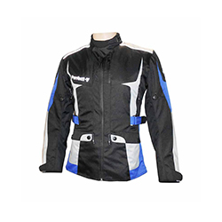 Textile Jacket Black, Blue And Grey (V Lady)