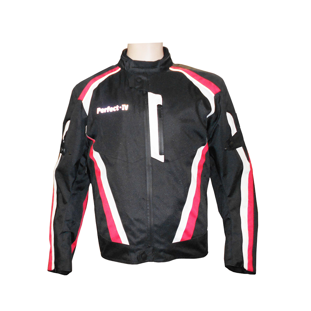 Textile Jacket Black And Red (IV)